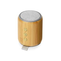 Портативная колонка из бамбука "Bongo", натуральный