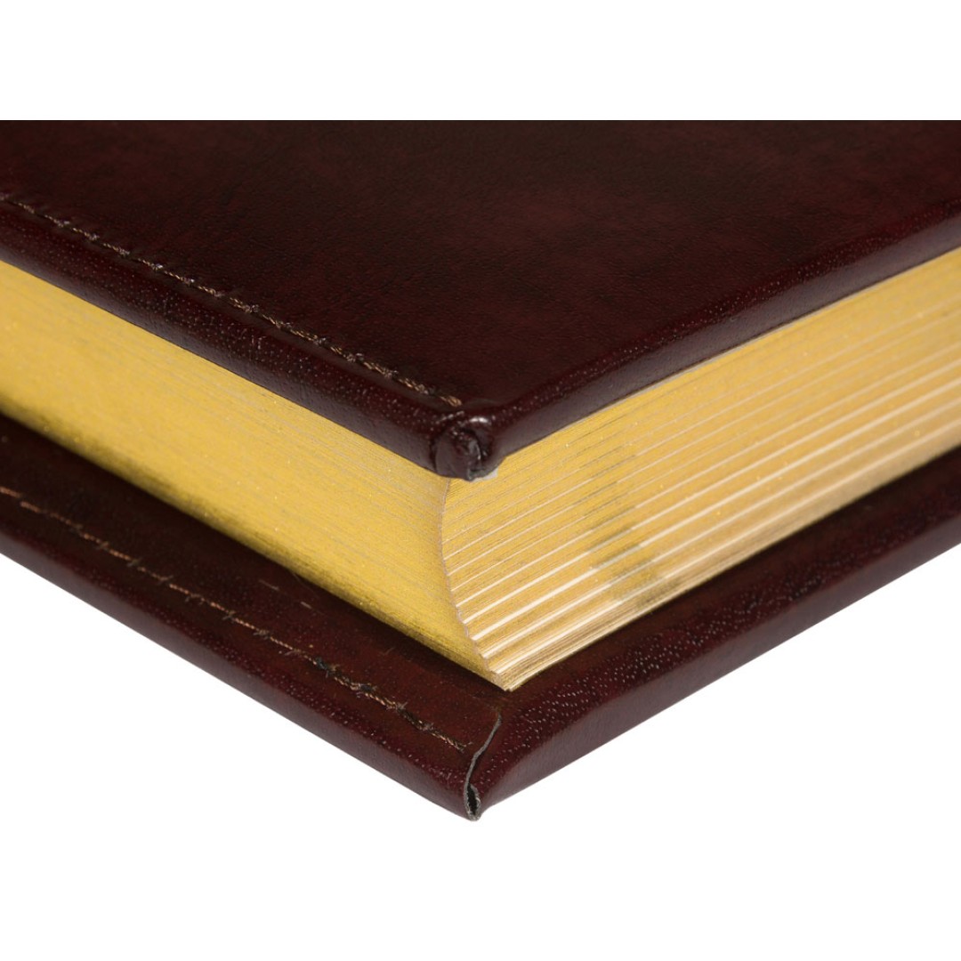 Ежедневник полудатированный А5 "Windsor", коричневый