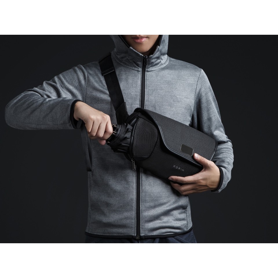 Антикражная сумка на пояс Clickpack, черный