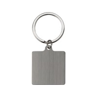 Брелок "Steel SQR" квадратный, серебристый