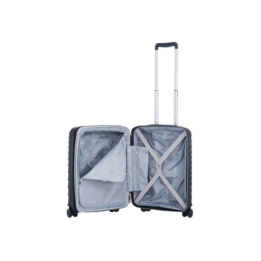 Чемодан 4-х колесный, Magellan, VICTORIA, 46л, черный