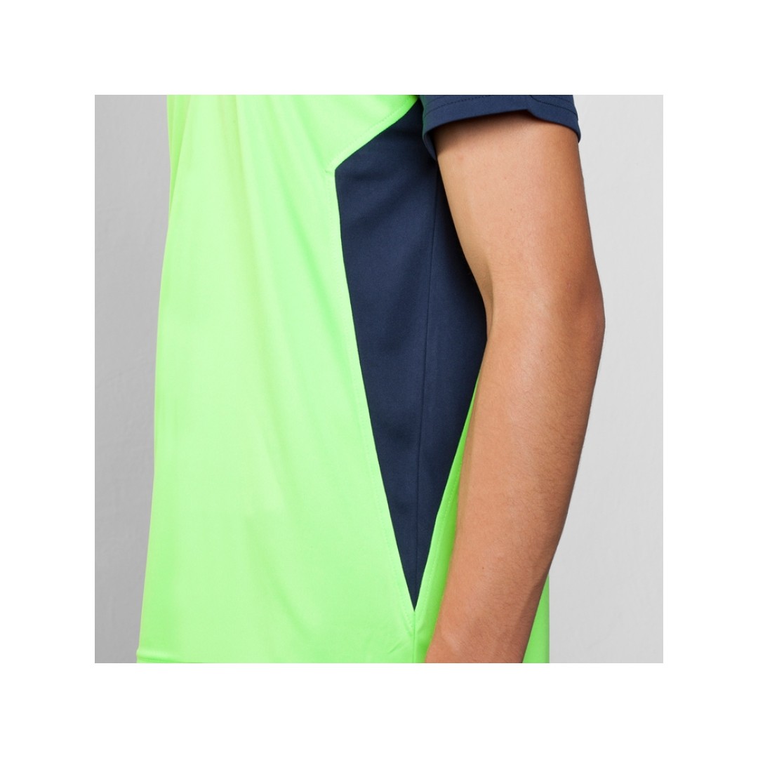 Футболка "Bugatti" мужская, неоновый зеленый/нэйви