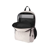 Рюкзак для ноутбука Trend Plus 15”GRS из переработанного материала объемом 20 литров, овсяный