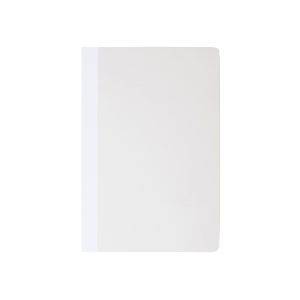 Блокнот А5 в бумажной обложке, белый