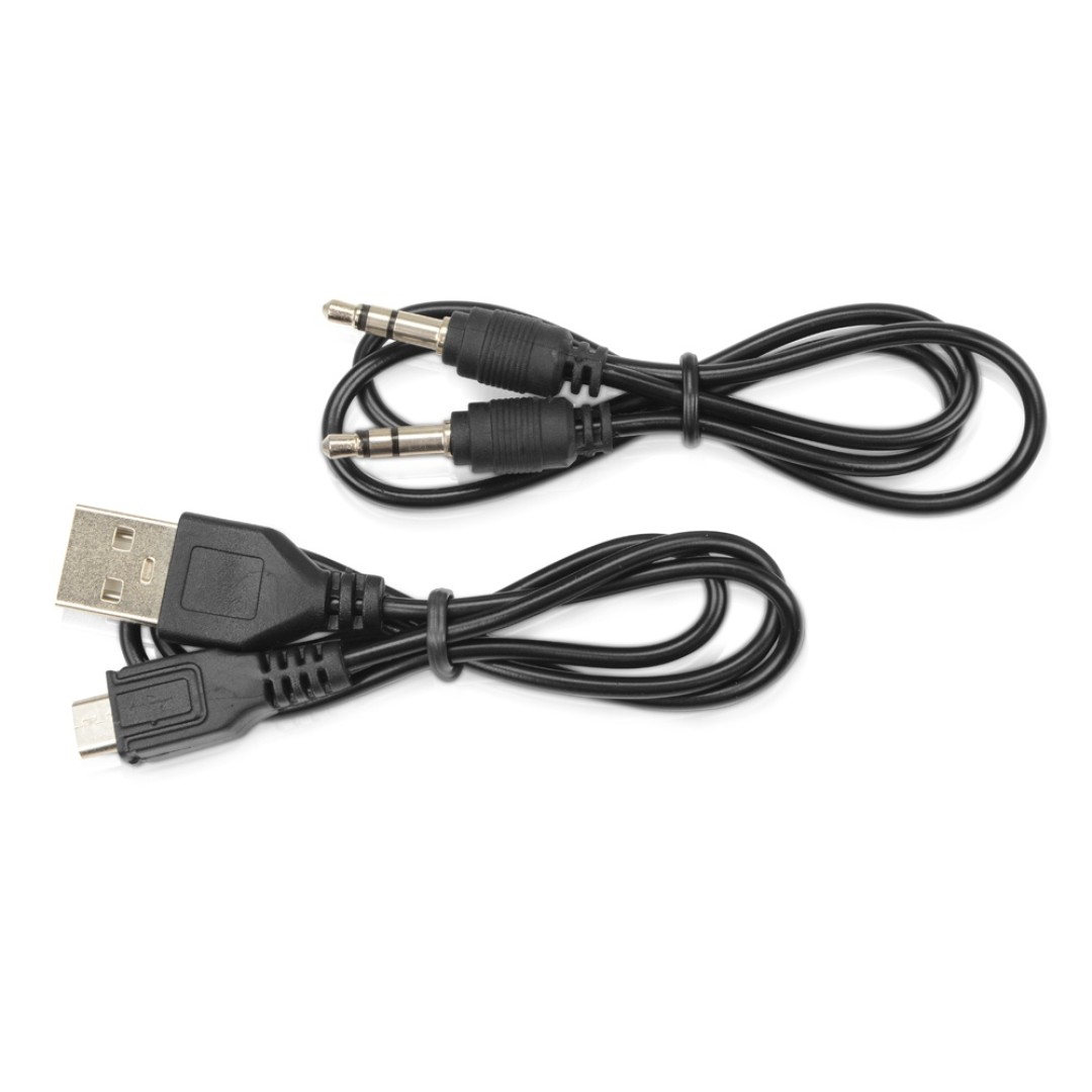 Портативная колонка «Cube» с подсветкой, черный