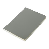 Блокнот "Wispy 2.0", гибкая обложка A5, 64 листа в линейку, серый