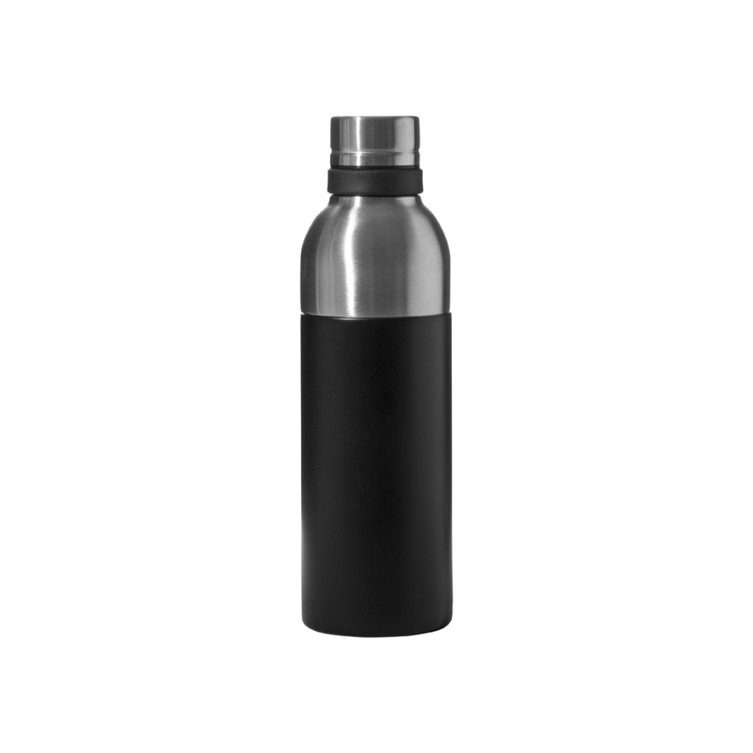 Универсальная составная термобутылка "Inverse", 550 мл, черный
