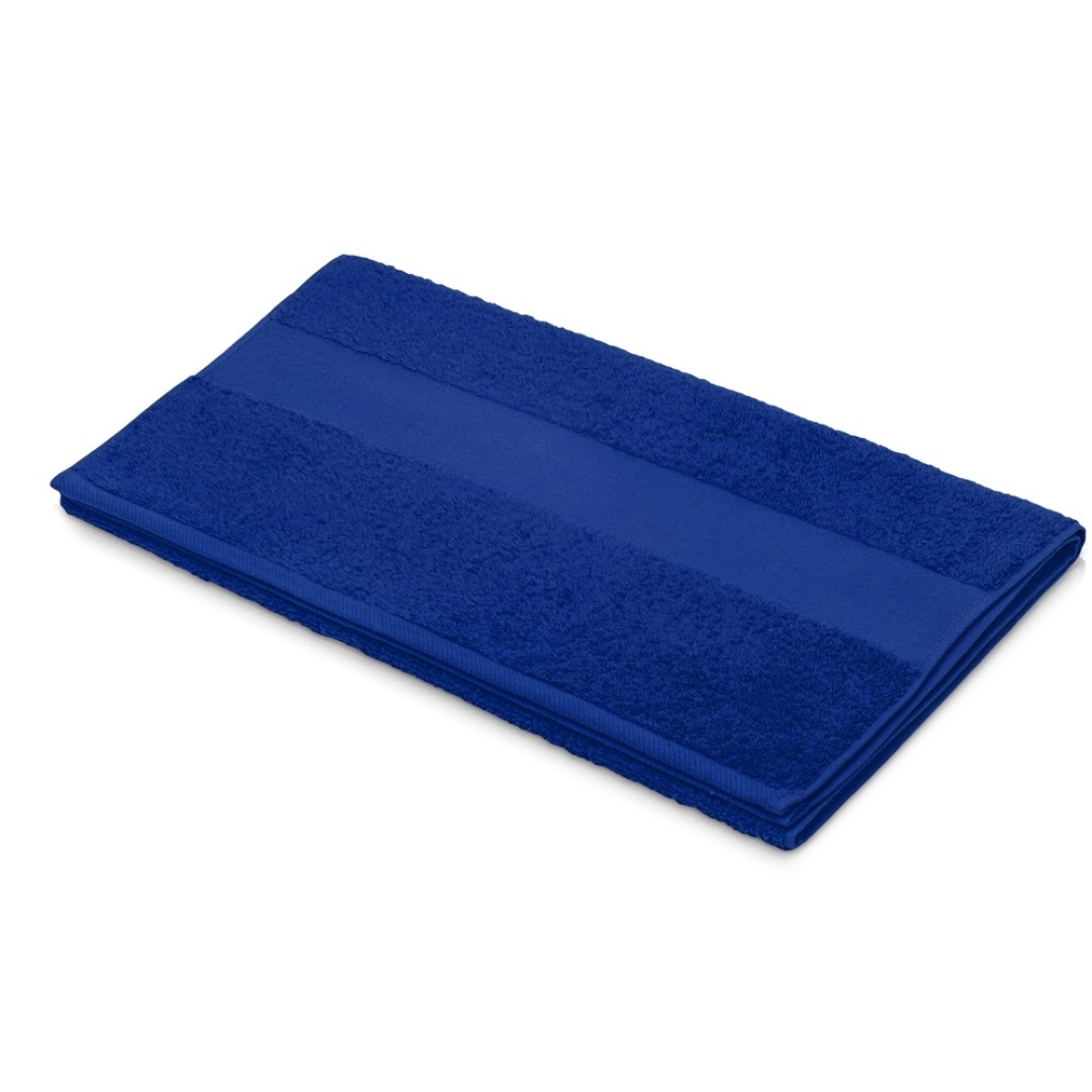 Спортивный набор со стальной бутылкой и полотенцем «Advanced», синий