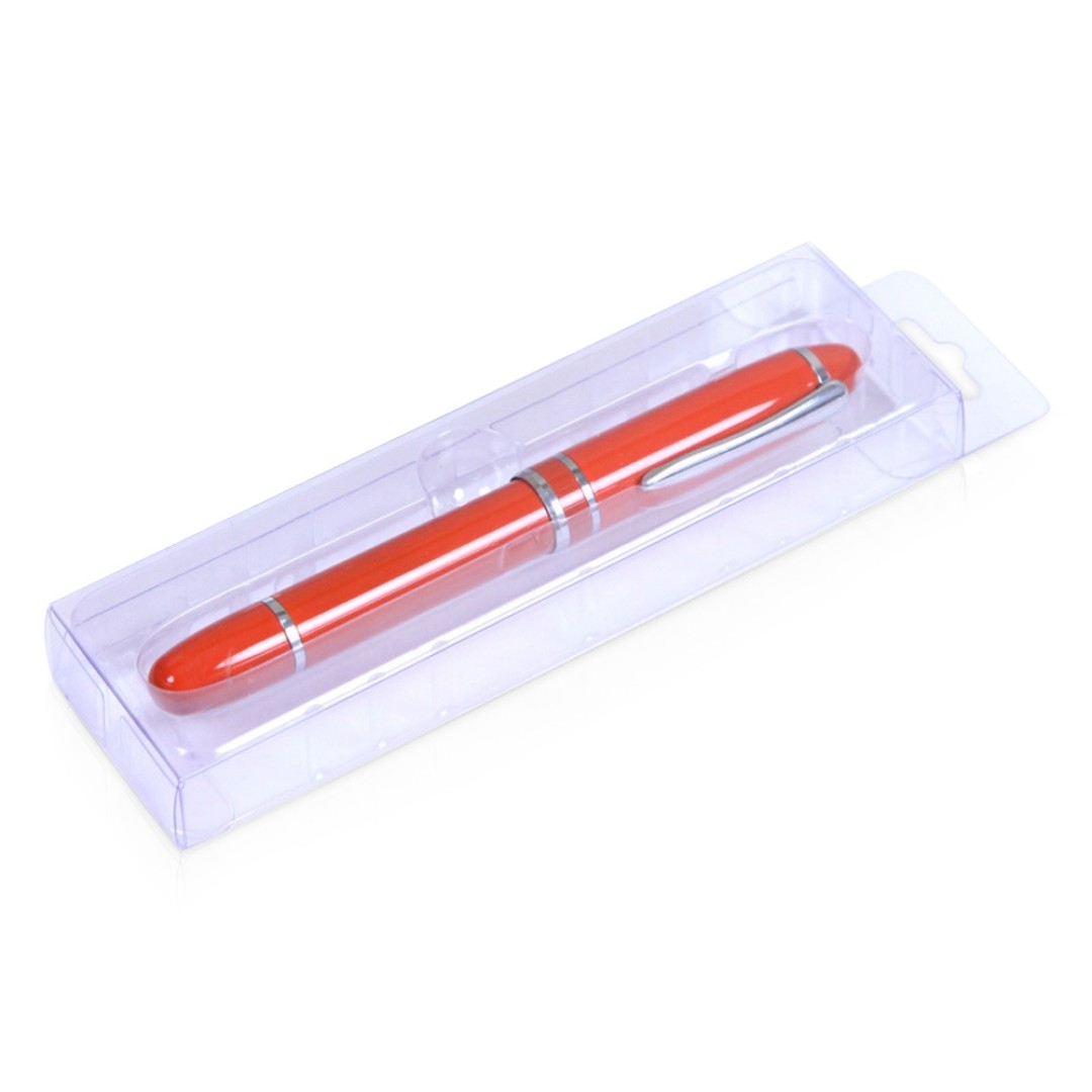 USB-флешка на 16 Гб в виде ручки с мини чипом, оранжевый