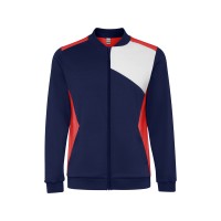 Спортивная куртка «Leros» унисекс, красный/синий нэйви