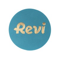 ПАТЧ КРУГ nubuk (голубой) 6,0 х 6,0 см