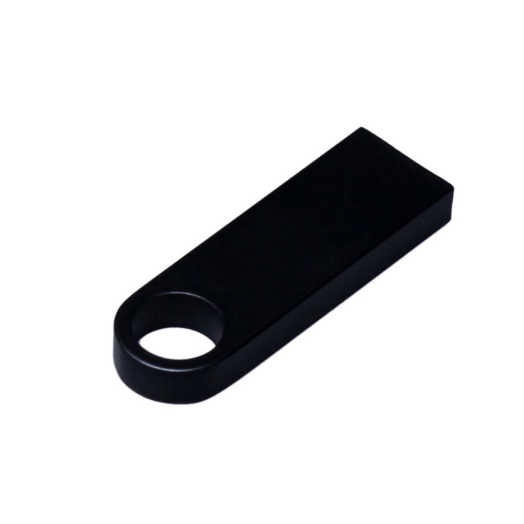 USB 3.0-флешка на 32 Гб с мини чипом и круглым отверстием, черный