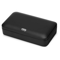 УФ-стерилизатор c функцией беспроводной зарядки "Sector", Evolt, черный