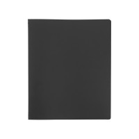 Папка на 4-х кольцах А4, черная