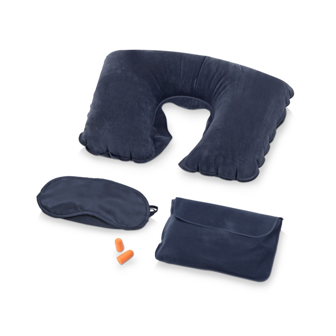 Набор для путешествий «Глэм», темно-синий