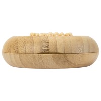 Расческа с зеркалом из бамбука "Daisy", натуральный