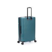 Чемодан TORBER Onego, зелёный, ABS-пластик, 79,5 х 51 х 29 см, 103 л