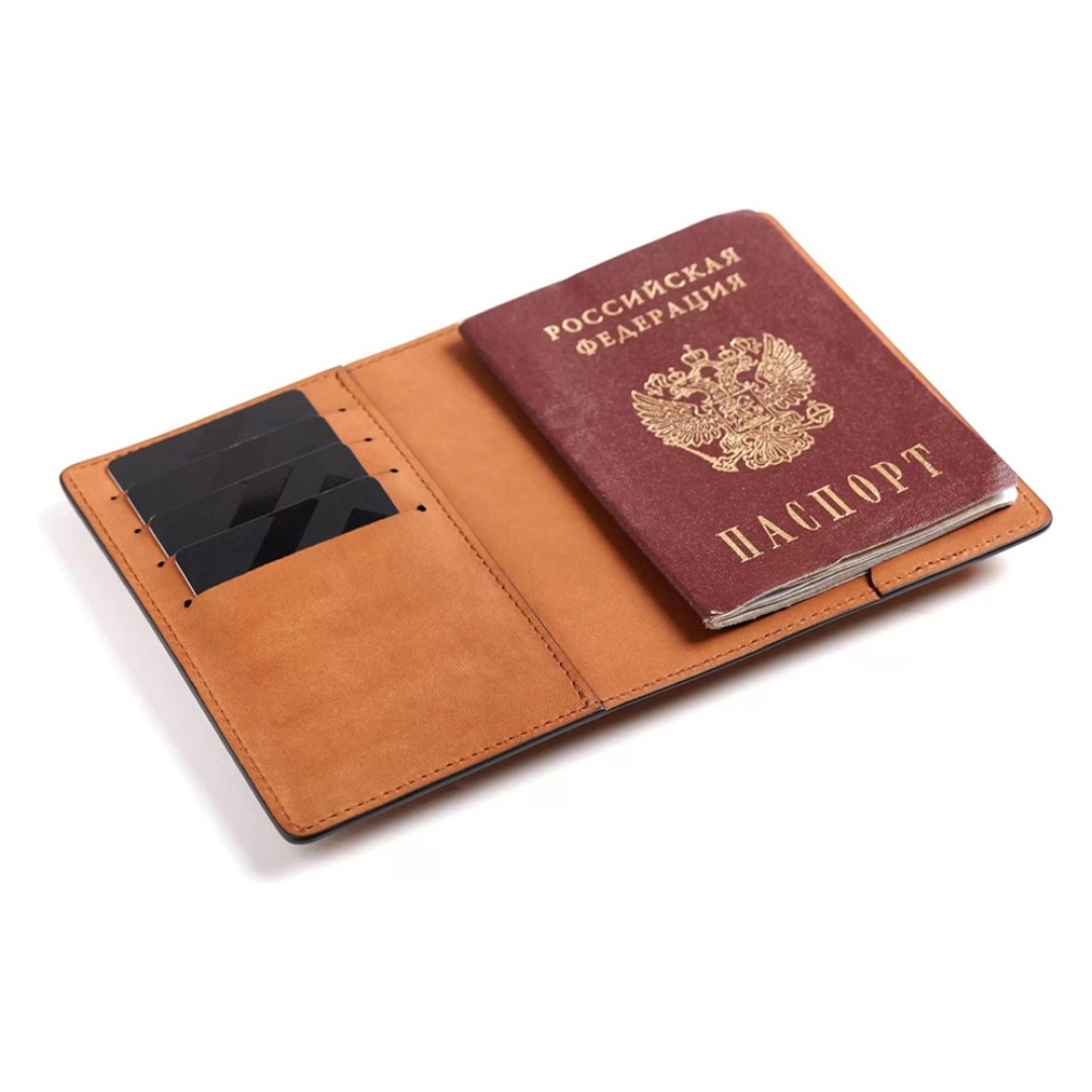 Обложка для паспорта Нит, оранжевый