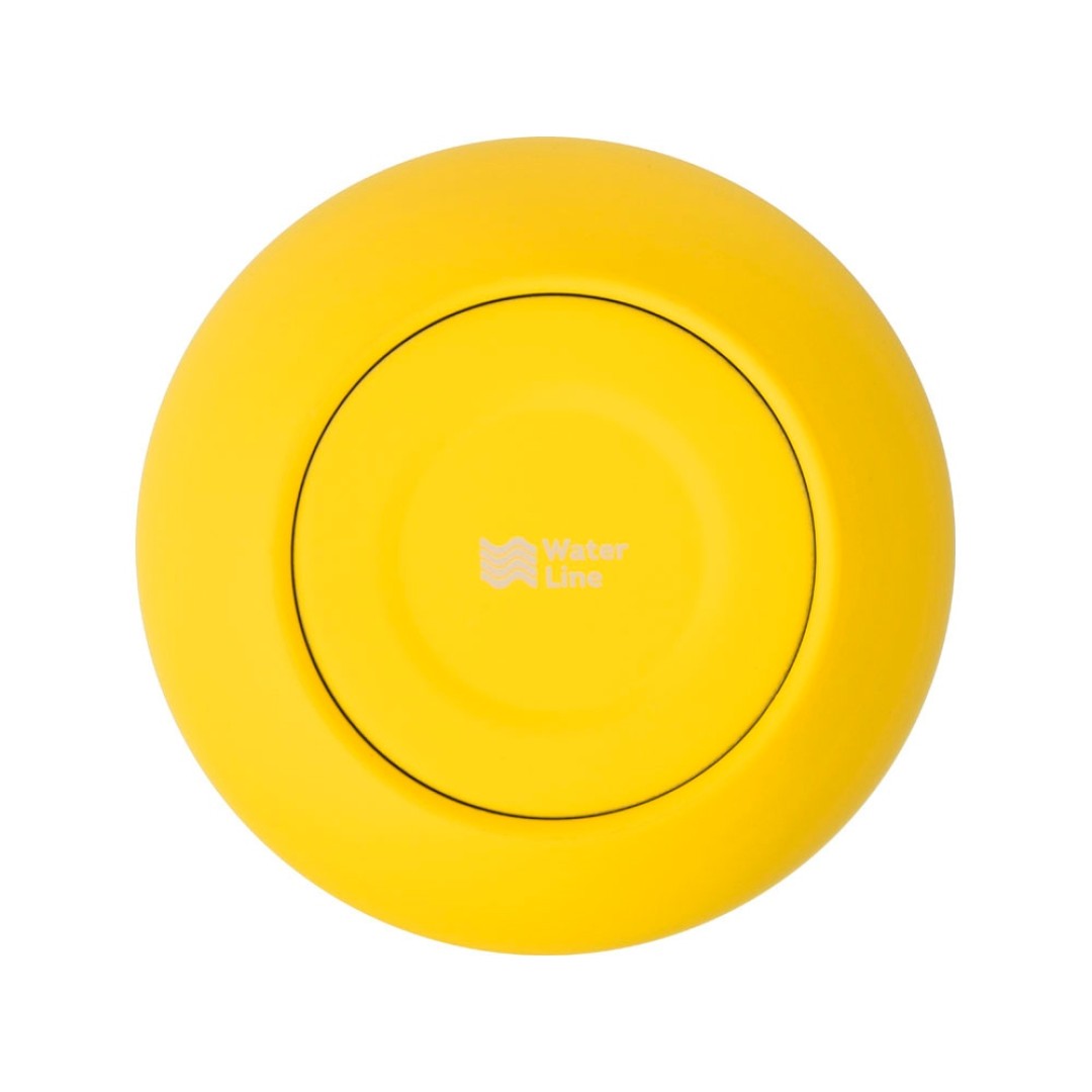 Термокружка Sense Gum, soft-touch, непротекаемая крышка, 370мл, желтый (P)