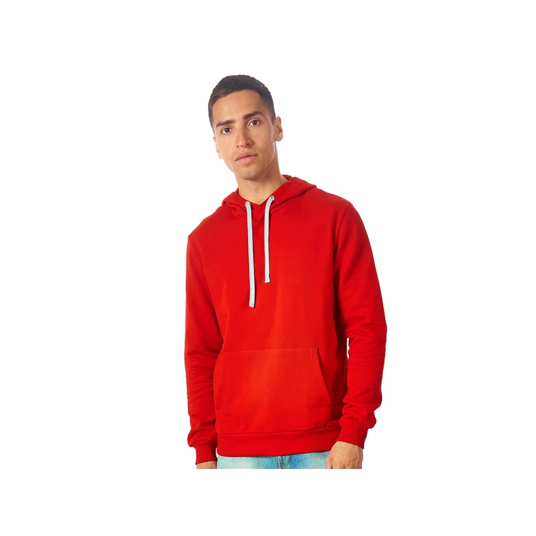 Толстовка унисекс "Stream" с капюшоном, красный