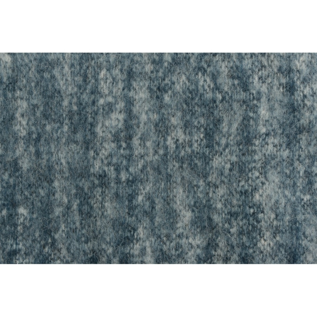 Плед Warmy с шерстью, темно-синий