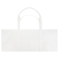 Jumbo эко-сумка очень большого размера из нетканого материала, объемом 65 л, белый