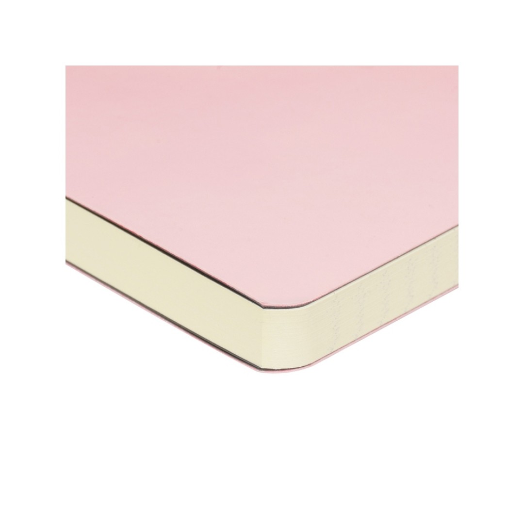 Ежедневник А5 недатированный «Megapolis Velvet Flex», зефирный розовый