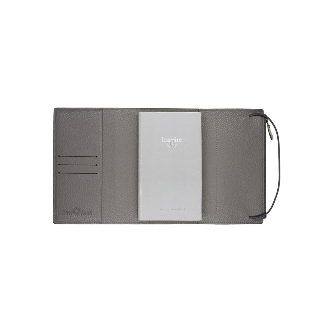 Ежедневник недатированный  А5- "Dolce Vita" (темно-серый)