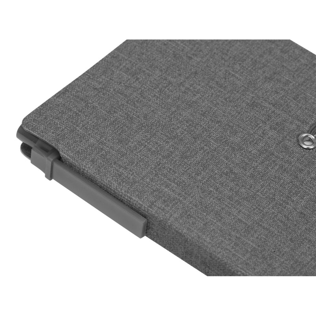 Блокнот А6 «Write and stick» с ручкой и набором стикеров, серый