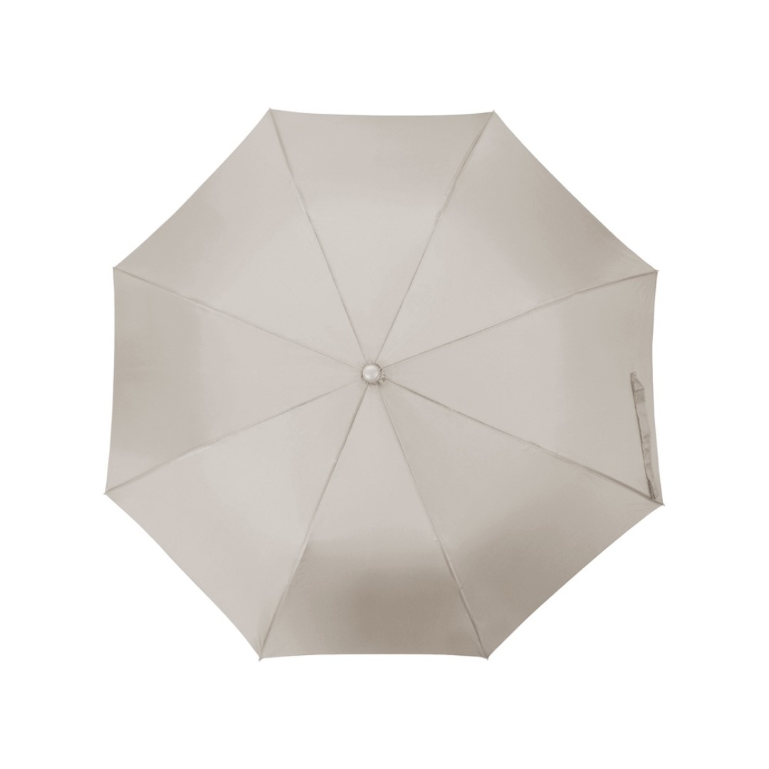 Зонт складной "Tulsa", полуавтоматический, 2 сложения, с чехлом, серый