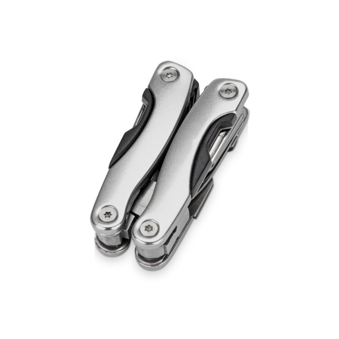 Набор с мультитулом и фляжкой "Путешественник 2.0.", темно-синий