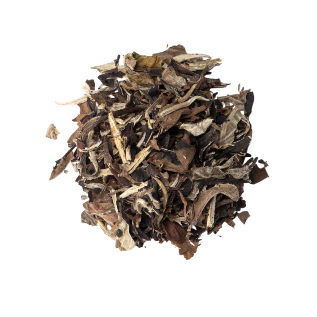 Чай белый, серия "Ceremony", Бай Му Дань (белый пион), стеклянная банка