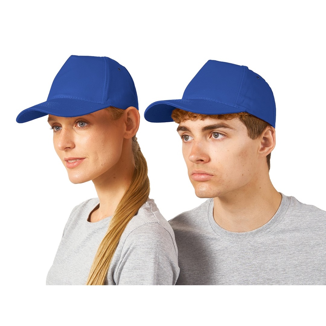 Бейсболка "New York" 5-ти панельная, кл. синий