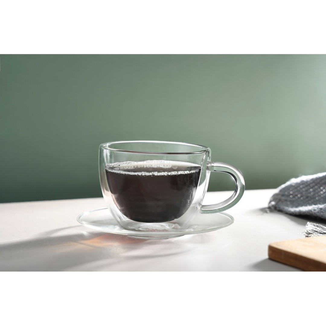 Чайная пара с двойными стенками "Rio"