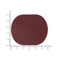ПАТЧ ОВАЛ nubuk (коричневый ) 6,0 х 5,0 см