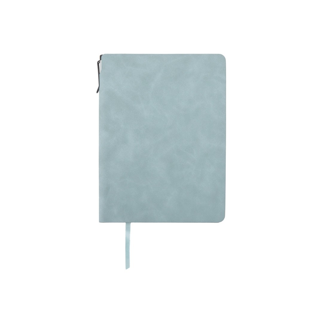 Блокнот А5 "Notepeno Max", 96 листов 80 гр/м2 белой FSC бумаги, цвет морской волны