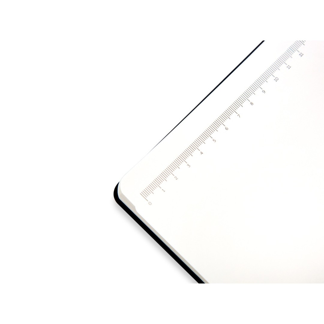 Бизнес-блокнот "С3" софт-тач с магнитом, твердая обложка, 128 листов, черный