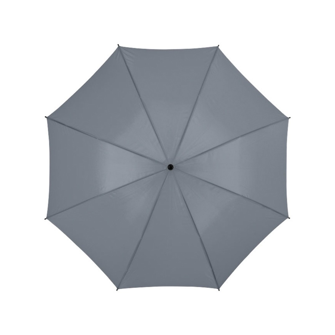 Зонт Barry 23" полуавтоматический, серый