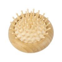 Расческа с зеркалом из бамбука "Daisy", натуральный