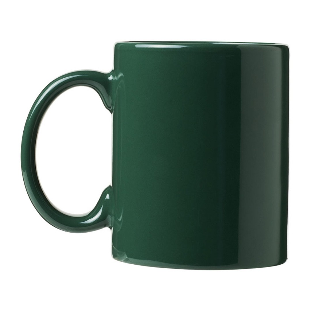 Кружка керамическая "Santos", зеленый