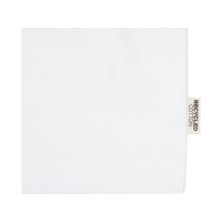 Madras эко- сумка с ластовицей из переработанного хлопка, сертифицированного согласно GRS, плотностью 140 г/м2 - Белый