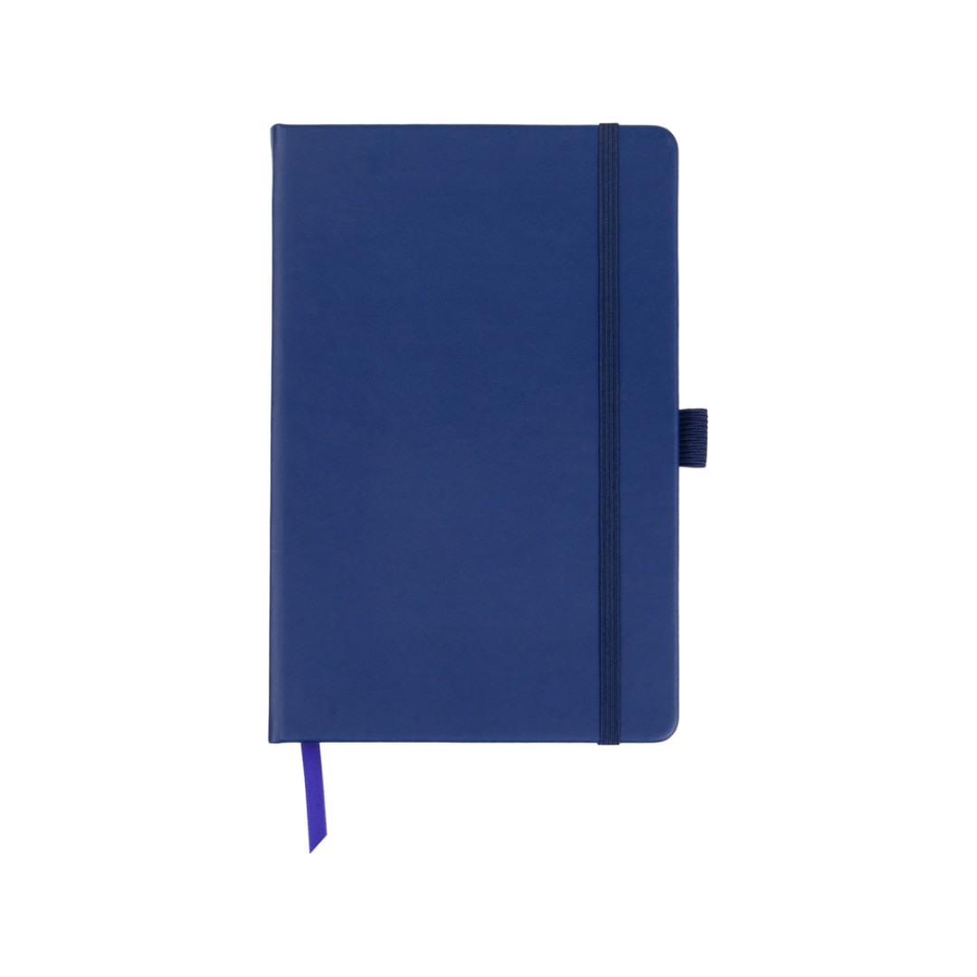 Блокнот "Softy 2.0", твердая обложка A5, 80 листов, синий (Р)