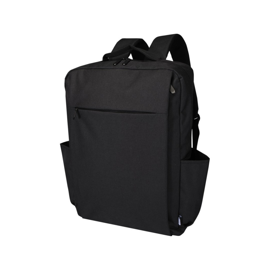Рюкзак для ноутбука Libra 15” GRS из переработанного материала, 15 л, древесный уголь