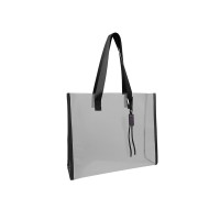 Брелок-веревочка на карабине, черный