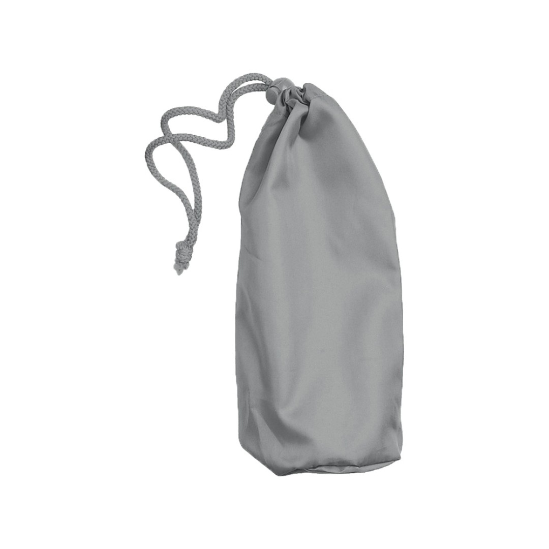 Ветровка "Miami" мужская с чехлом, серебристый