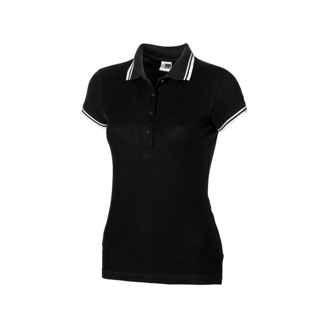Рубашка поло "Erie" женская, черный