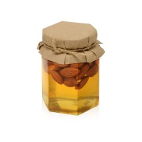 Сувенирный набор "Мед с миндалем" 250 гр