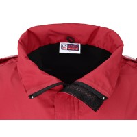 Куртка мужская с капюшоном "Wind", красный