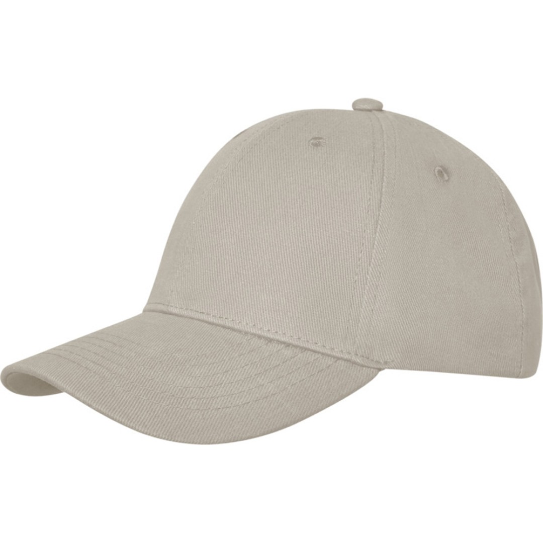 Бейсболка Davis, 6 панелей, бежевый овсяный