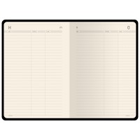 Ежедневник А5 недатированный «Megapolis Velvet Flex», серебристый